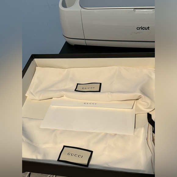 GUCCI WOOL GG ANKLE BOOTS - Picture 8 of 13